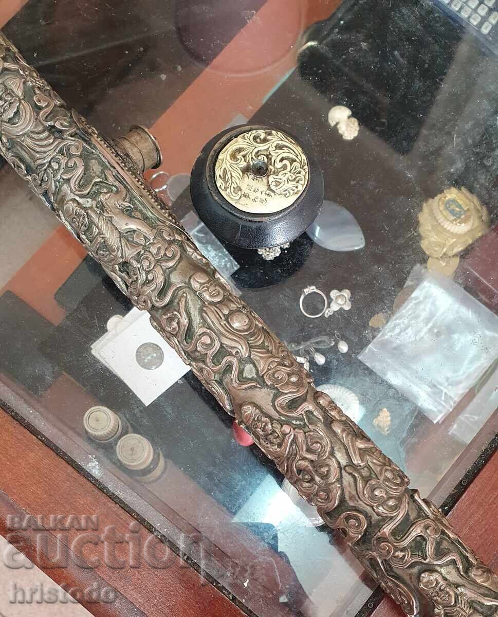 Pipă de opiu chinezească din secolul al XIX-lea - 6