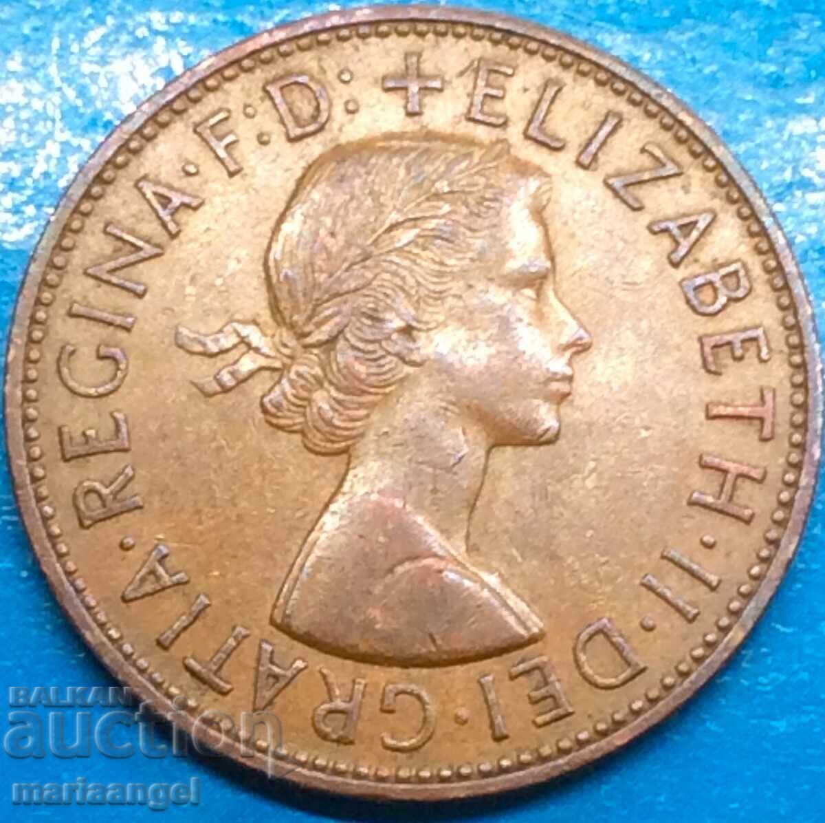 Marea Britanie 1 Penny 1964 30 mm Bronz 2 - 5
