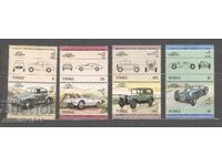 Tuvalu 1984 - Modele de mașini ușoare, serie completă curată
