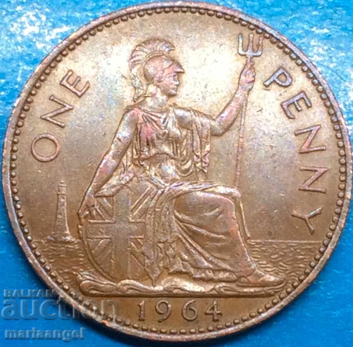 Μεγάλη Βρετανία 1 Penny 1964 30mm Χάλκινο 2 - 6