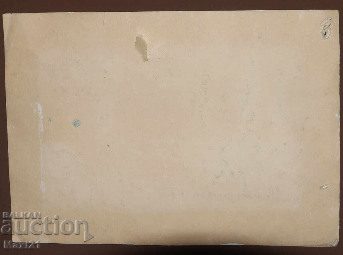 Картина гваш морски пейзаж нощ - 6