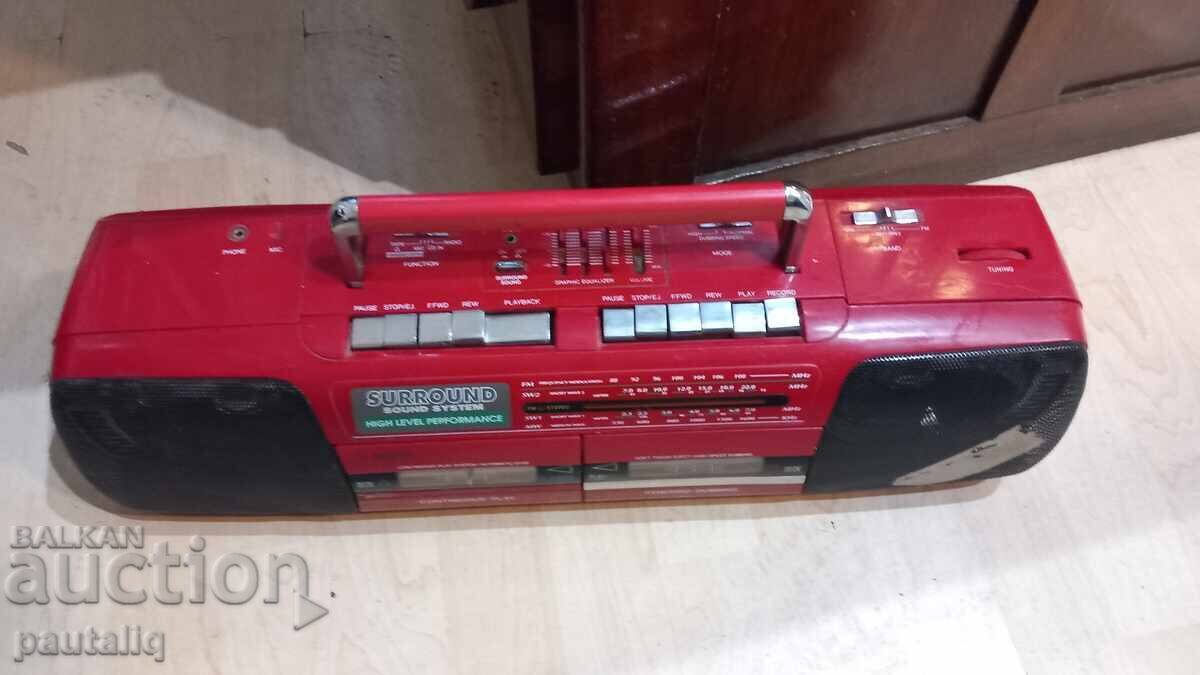 CASSETOFON CU DOUĂ CASETE NOVA cu preț 5.00 BGN | € 2.56