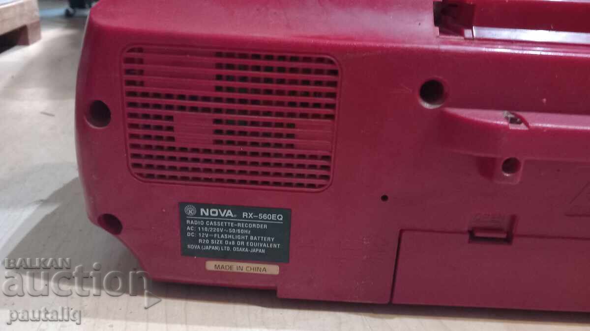 CASSETOFON CU DOUĂ CASETE NOVA - 5