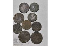Лот медни монети Турция, Румъния и др.