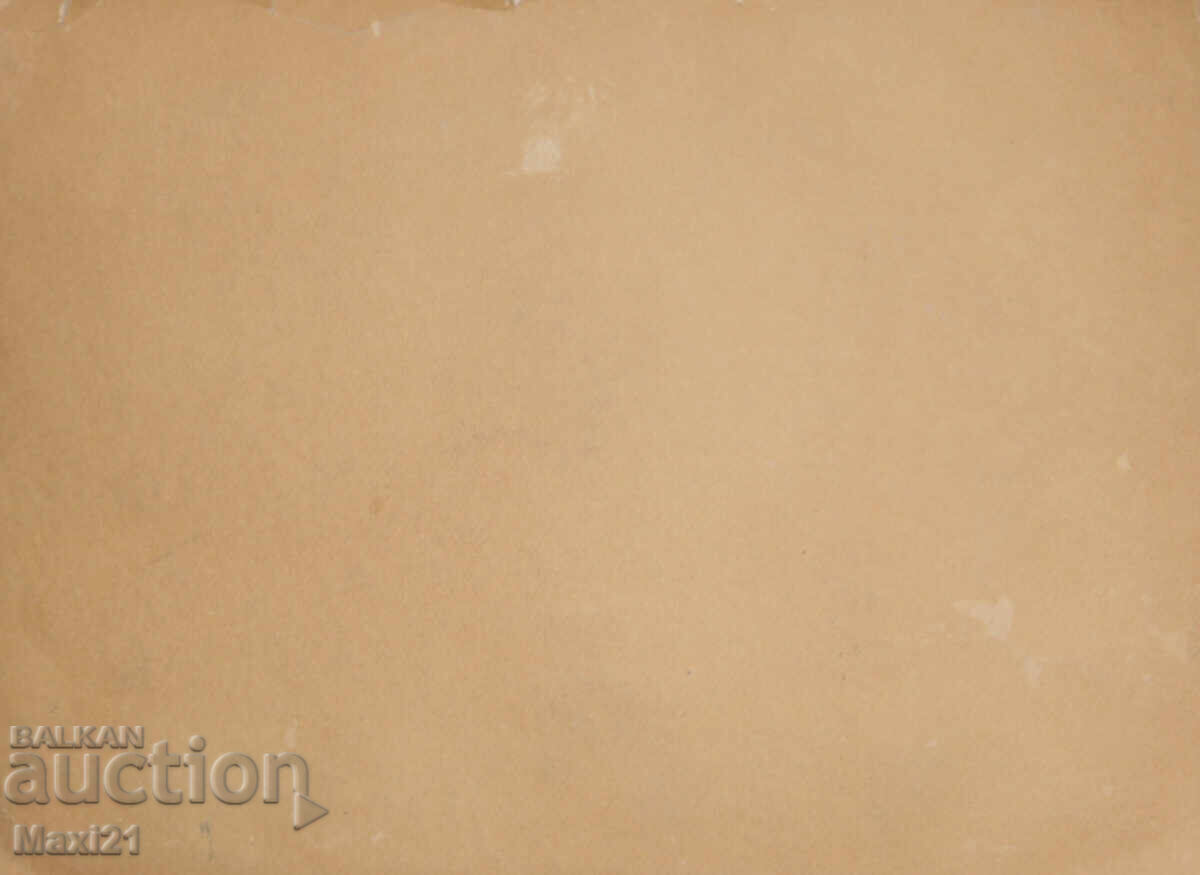 Gouache painting, seascape, beautiful sunset - 5