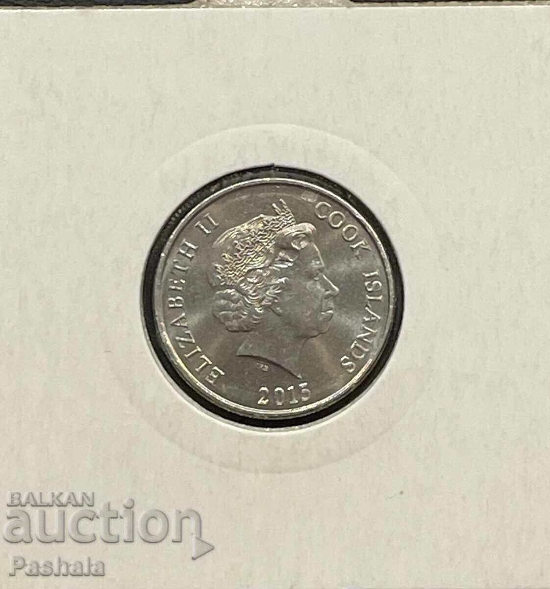 Cook Islands 20 cents 2015 with price 4.00 BGN | € 2.05 Cook Islands 20 cents 2015 with price 4.00 BGN | € 2.05