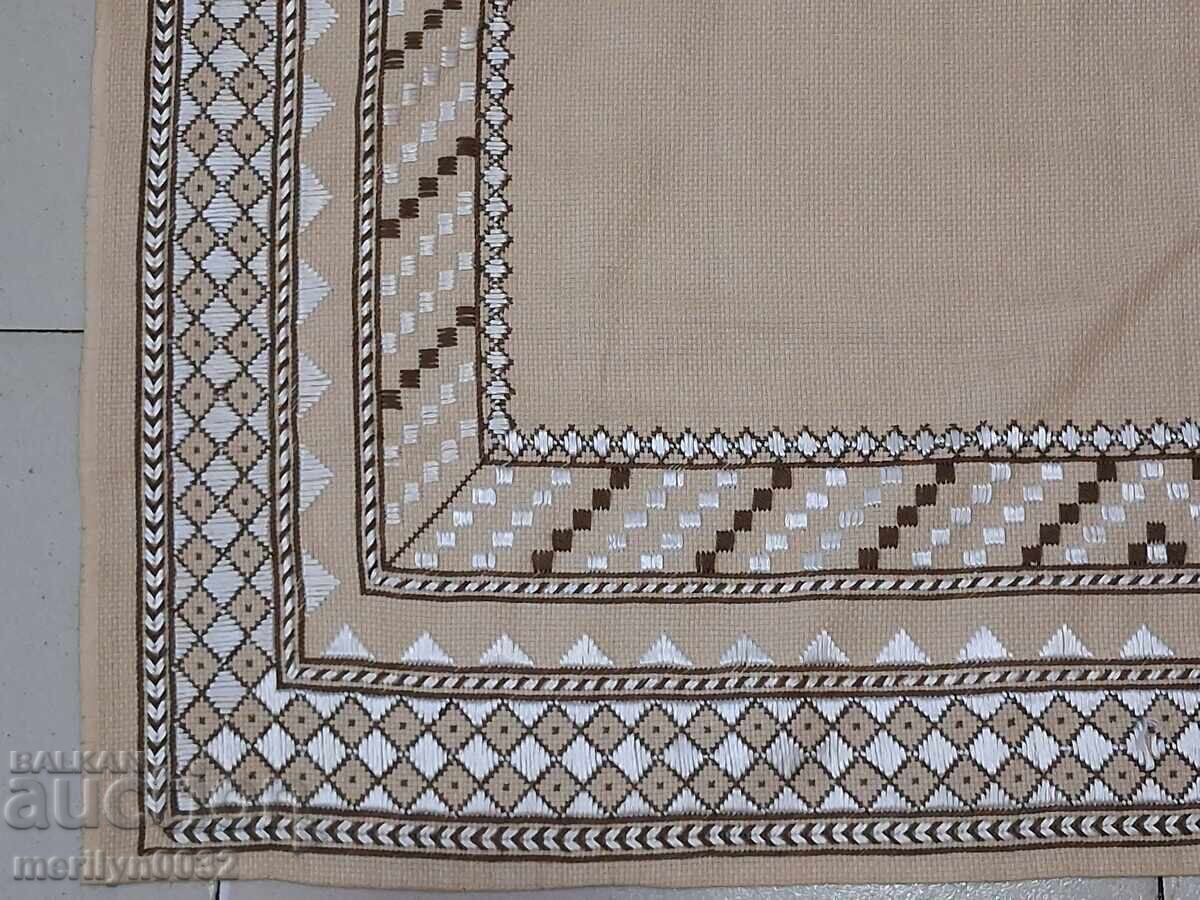 Old embroidered check, tablecloth, milo, Bulgarian embroidery with price 43.00 BGN | € 21.99 Old embroidered check, tablecloth, milo, Bulgarian embroidery with price 43.00 BGN | € 21.99