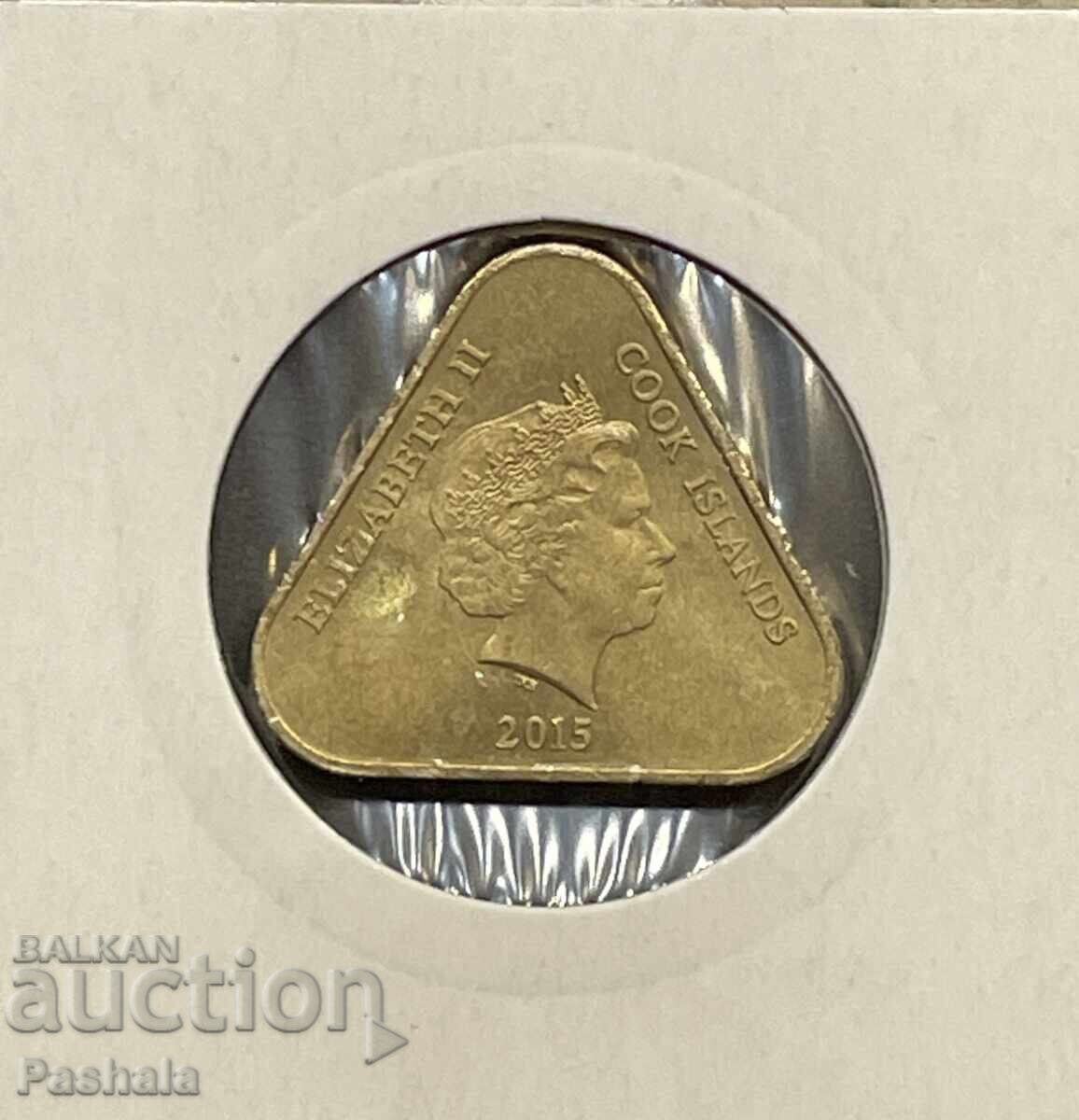 Νήσοι Κουκ 2 δολάρια 2015 με τιμή 7.00 BGN | € 3.58