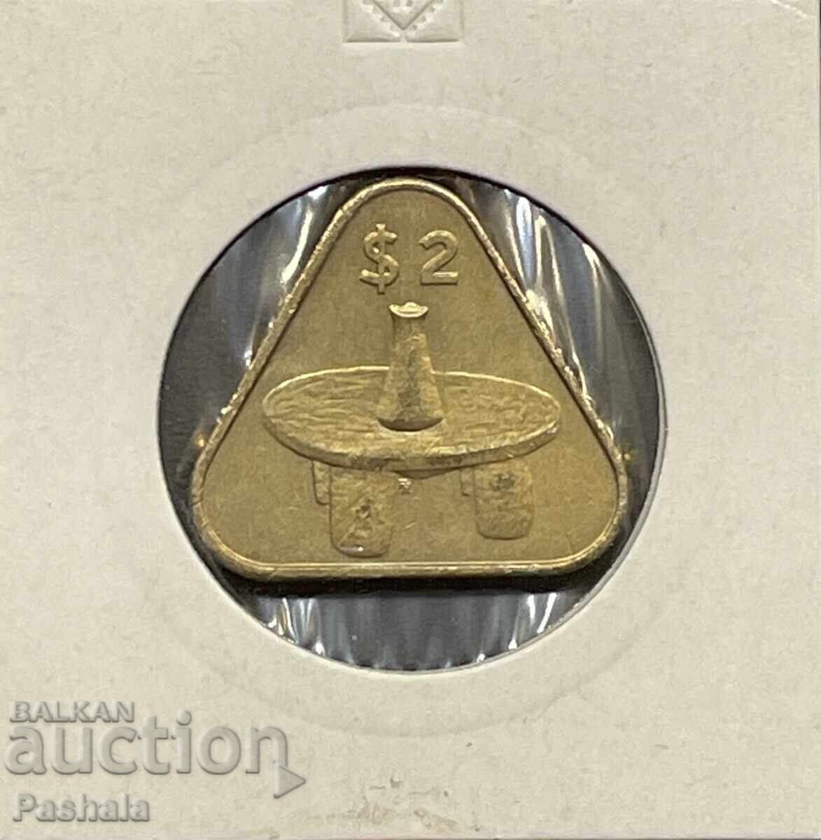 Νήσοι Κουκ 2 δολάρια 2015