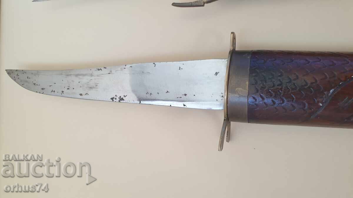 Auction  Vintage knife and fork set