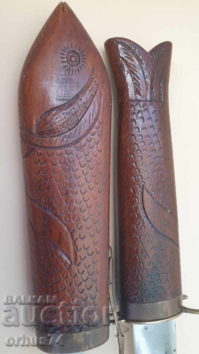 Vintage knife and fork set - 6