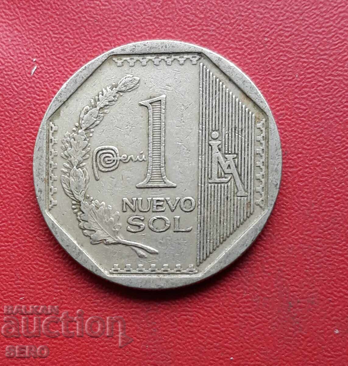 Peru - 1 sol nou 2014