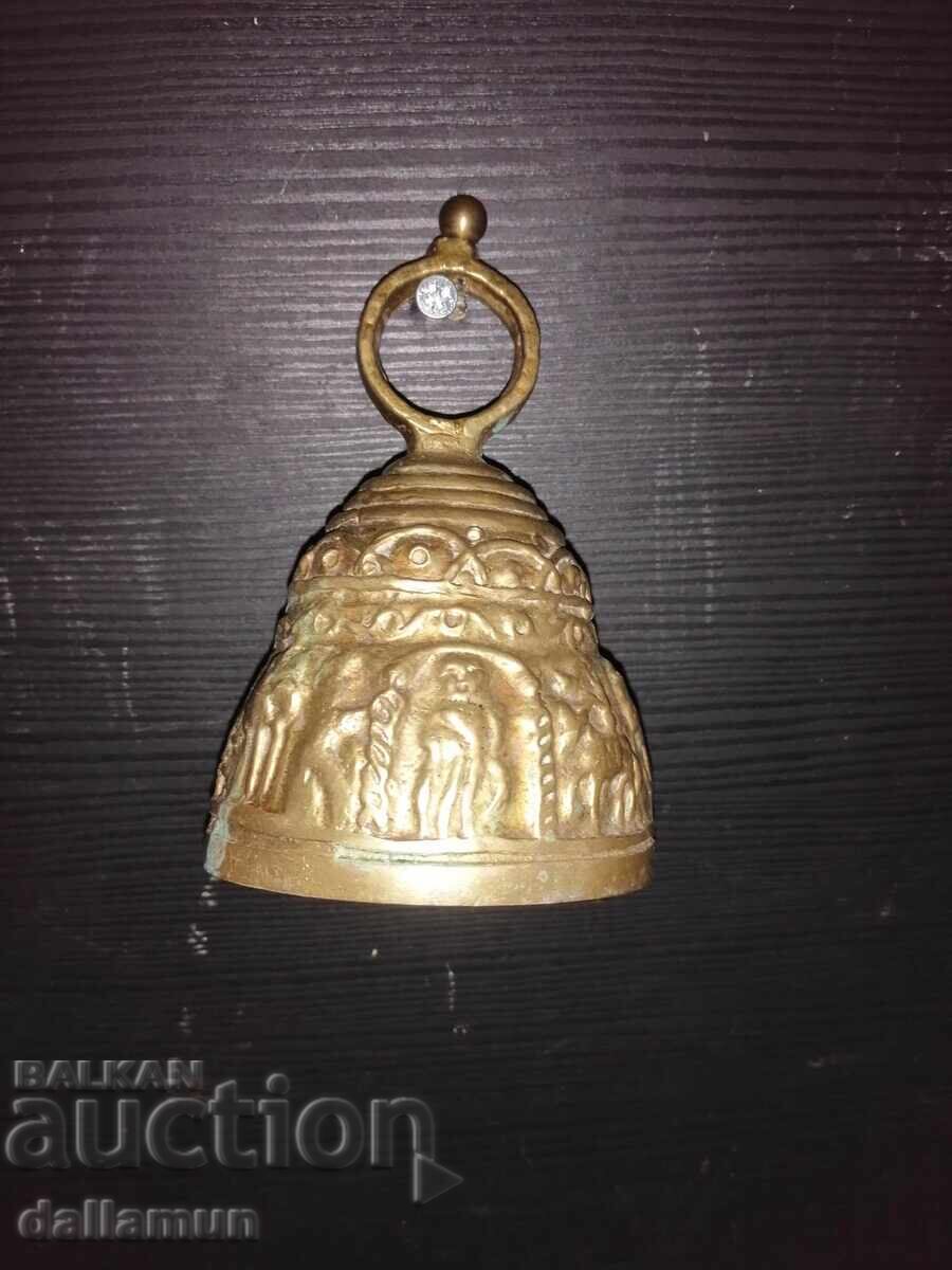 Antique brass bell