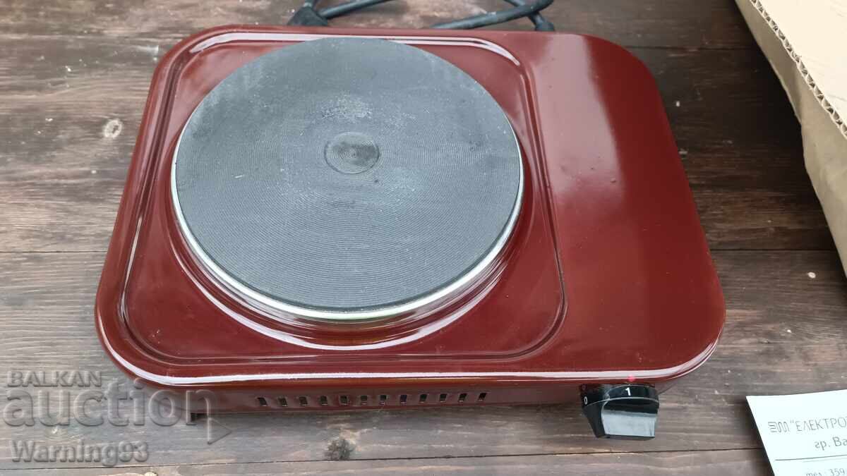 Auction Electric stove - Bulgarian - brand new - 1250W Auction Electric stove - Bulgarian - brand new - 1250W