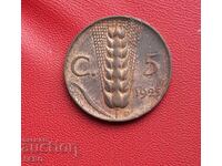 Italia-5 cenți 1925