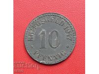 Germania-Hesse-Kassel-10 pfennig 1917