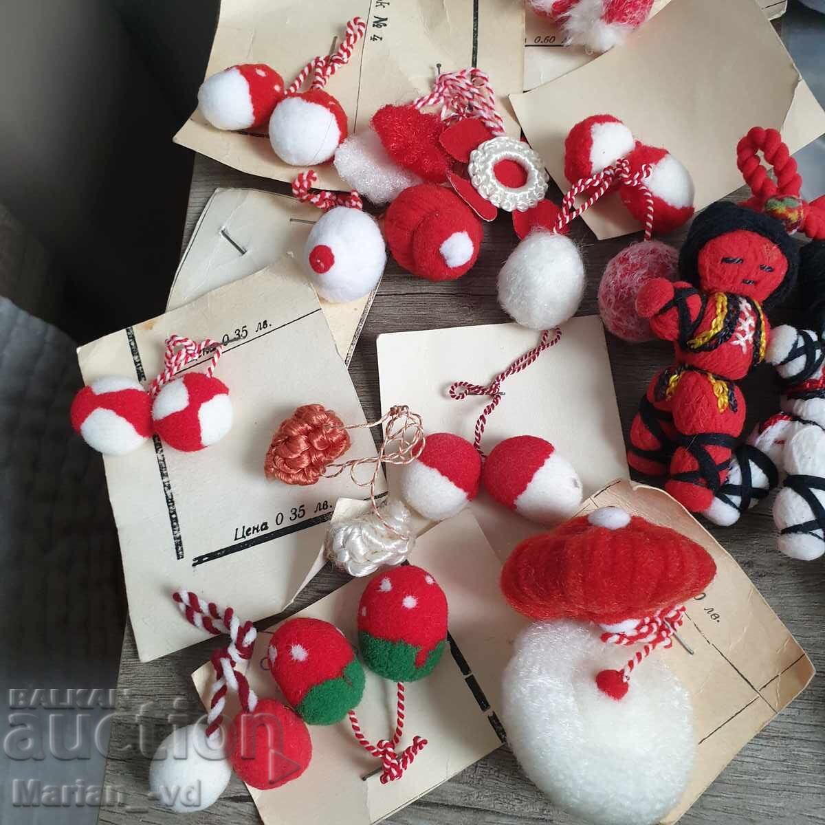 Mărțișoare vechi, socialiste - 57 bucăți - 5