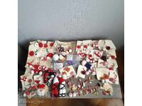 Mărțișoare vechi, socialiste - 57 bucăți