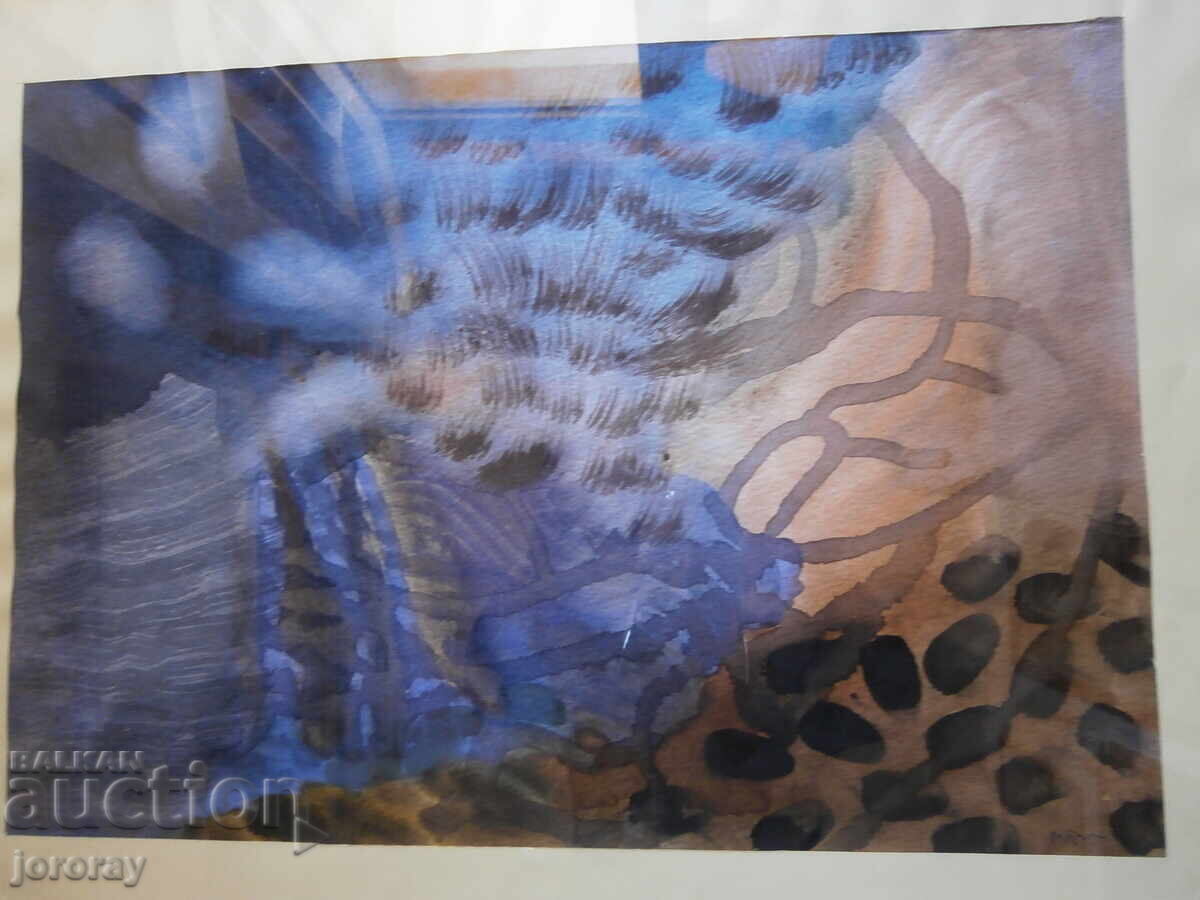 Watercolor Milko Pavlov with price 150.00 BGN | € 76.69