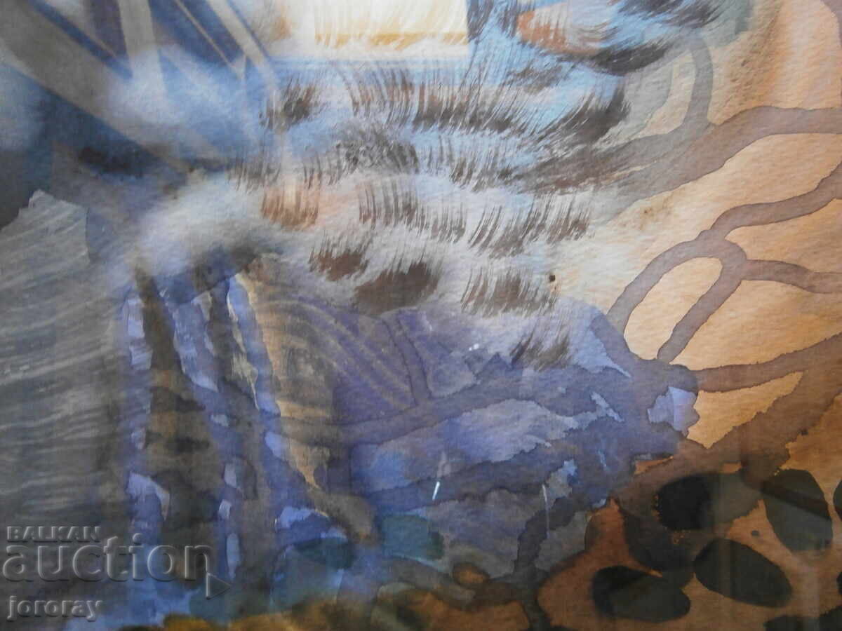 Auction  Watercolor Milko Pavlov