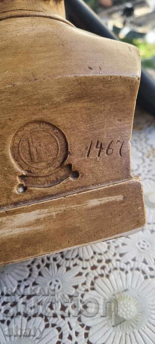 Bust vechi din porțelan. Goethe - 6