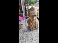 Παλαιός πορσελάνινος προτομή. Γκαίτε