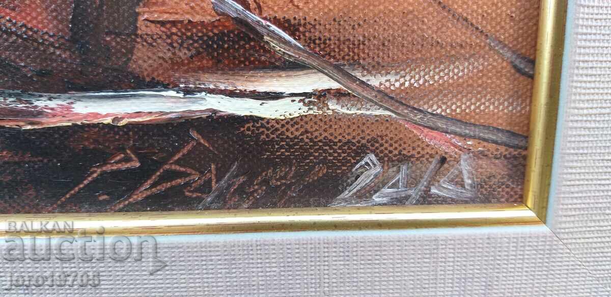 Παράδοση Ελαιογραφία / Βούλγαρος καλλιτέχνης / καμβάς