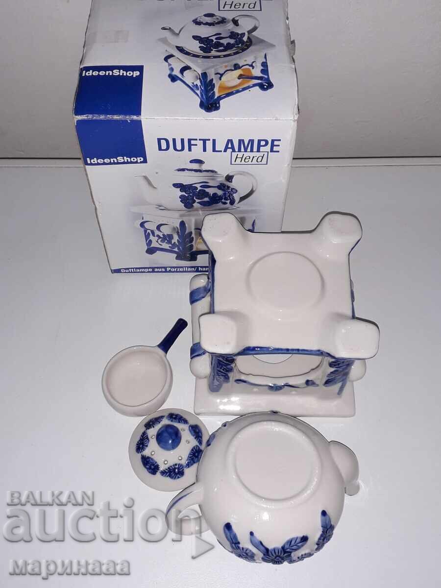 АРОМА ПЕЧКА /ЛАМПА. ПОРЦЕЛАН. ГЕРМАНИЯ - 5 АРОМА ПЕЧКА /ЛАМПА. ПОРЦЕЛАН. ГЕРМАНИЯ - 5