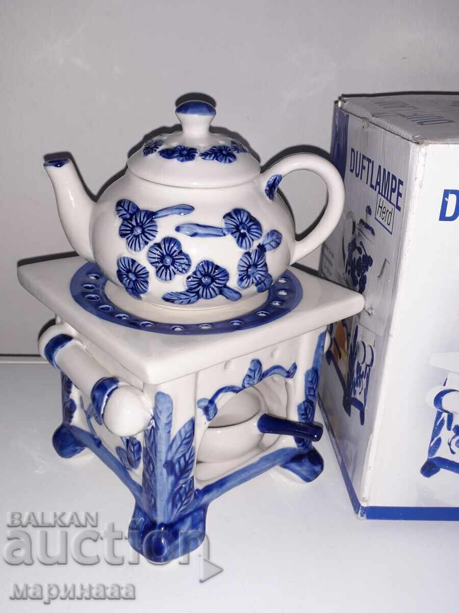 АРОМА ПЕЧКА /ЛАМПА. ПОРЦЕЛАН. ГЕРМАНИЯ - 6 АРОМА ПЕЧКА /ЛАМПА. ПОРЦЕЛАН. ГЕРМАНИЯ - 6