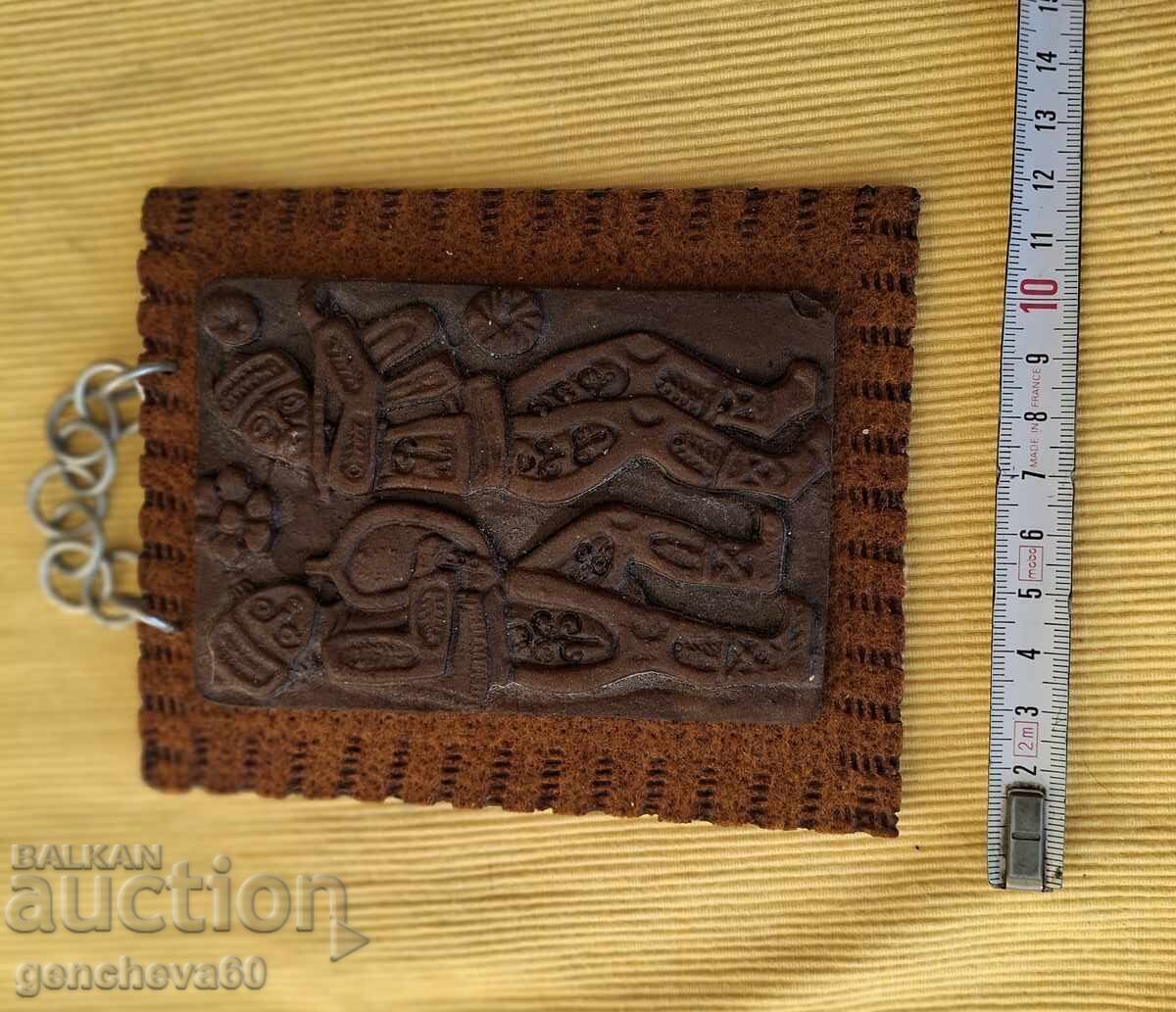 Licitație Suvenir bulgăresc retro de perete Muzicanți Licitație Suvenir bulgăresc retro de perete Muzicanți