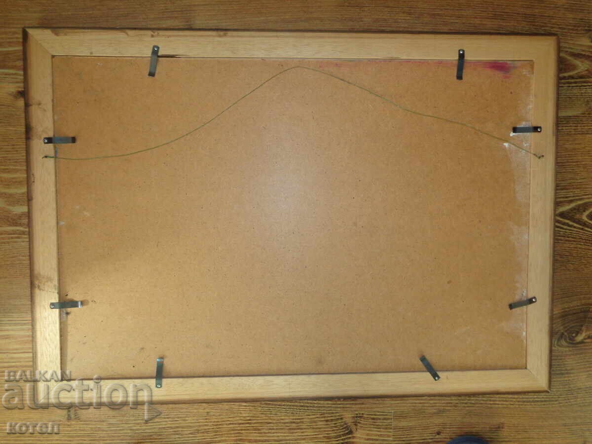 Πωλείται ελαιογραφία με τίτλο "LA PETITE NATIONALE" - 6