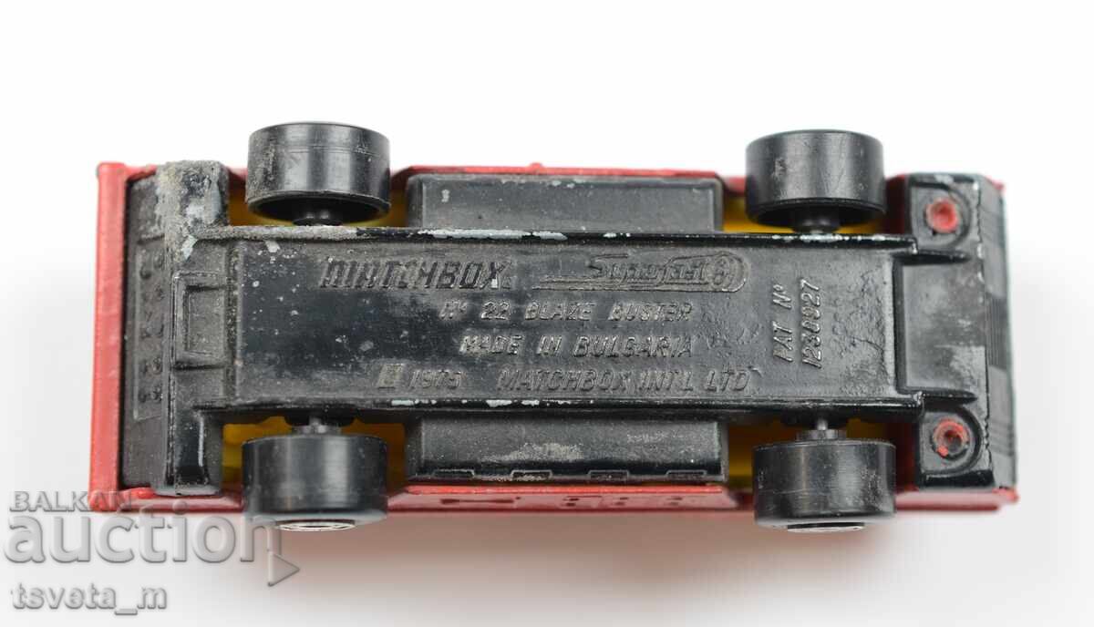 MATCHBOX Superfast No. 22 Blaze Buster 1975 Metal Car - 5