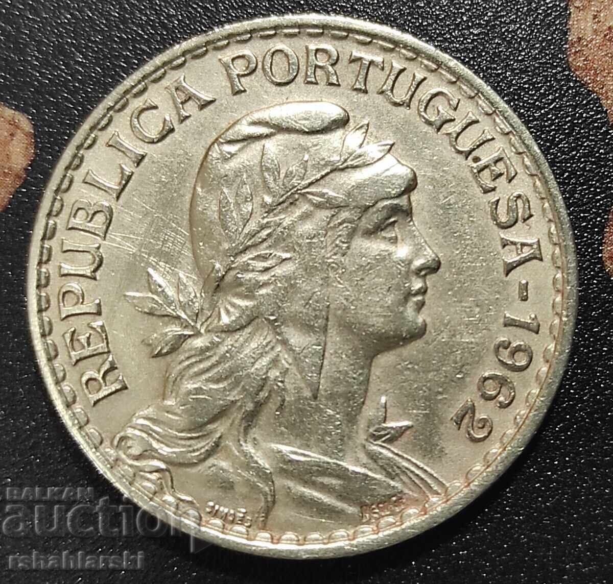 Νόμισμα Πορτογαλίας 1 εσκούδο, 1962 με τιμή 2.50 BGN | € 1.28 Νόμισμα Πορτογαλίας 1 εσκούδο, 1962 με τιμή 2.50 BGN | € 1.28