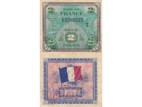 tino37 - FRANCE - 2 FRANCS /MILITARY CERTIFICATE/ - 1944 - VF