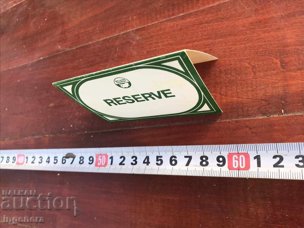 Delivery of BALKANTOURIST TABLE (or SIGN) - CARDBOARD Delivery of BALKANTOURIST TABLE (or SIGN) - CARDBOARD