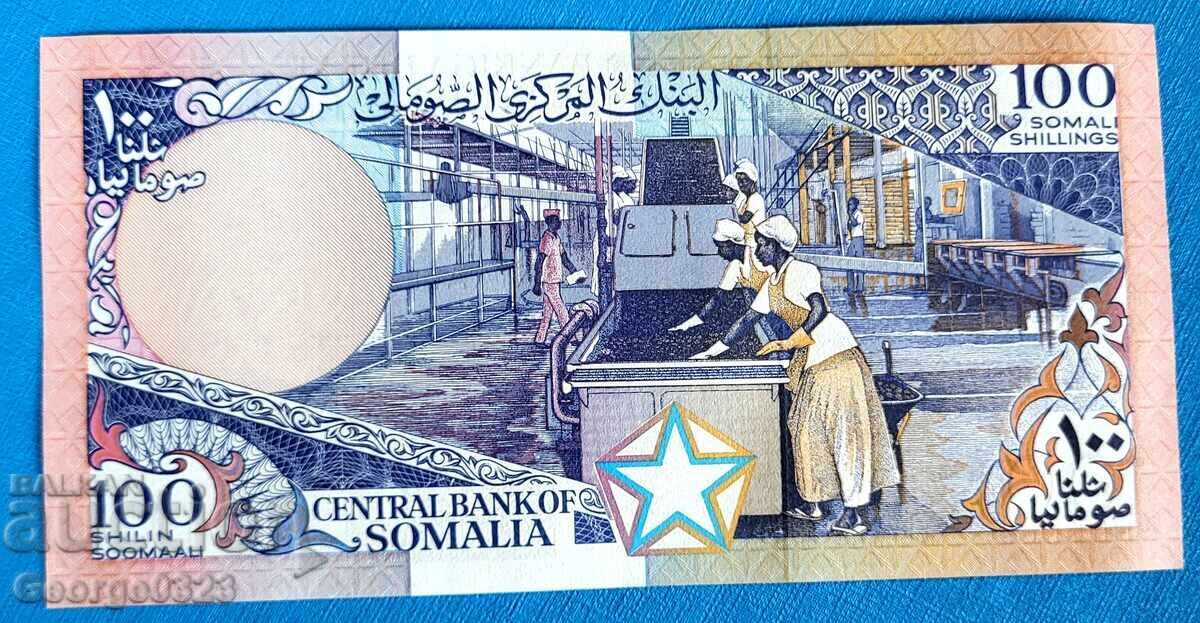 Сомалия 1988 100 Шилинга UNC Нова с цена € 10.00 | 19.56 лв.