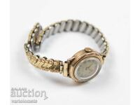 Ceas de damă ZENTRA cu placare cu aur 20 Mk - nu funcționează