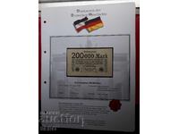 Bancnotă-Germania-200 000 mărci 1923