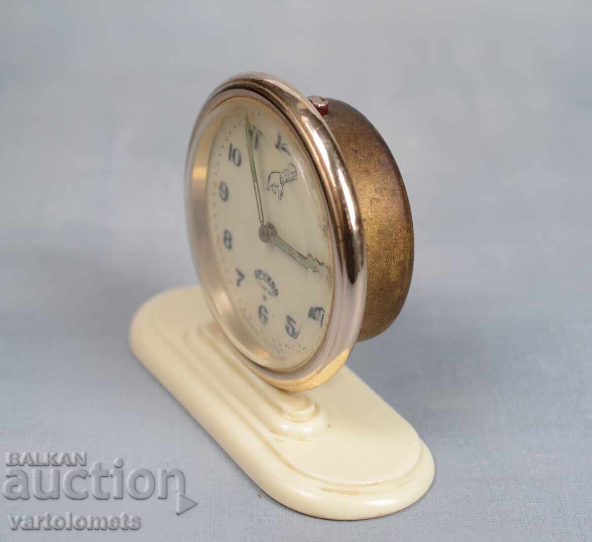 Table clock alarm clock DRUZHBA USSR - working with price 10.00 BGN | € 5.11