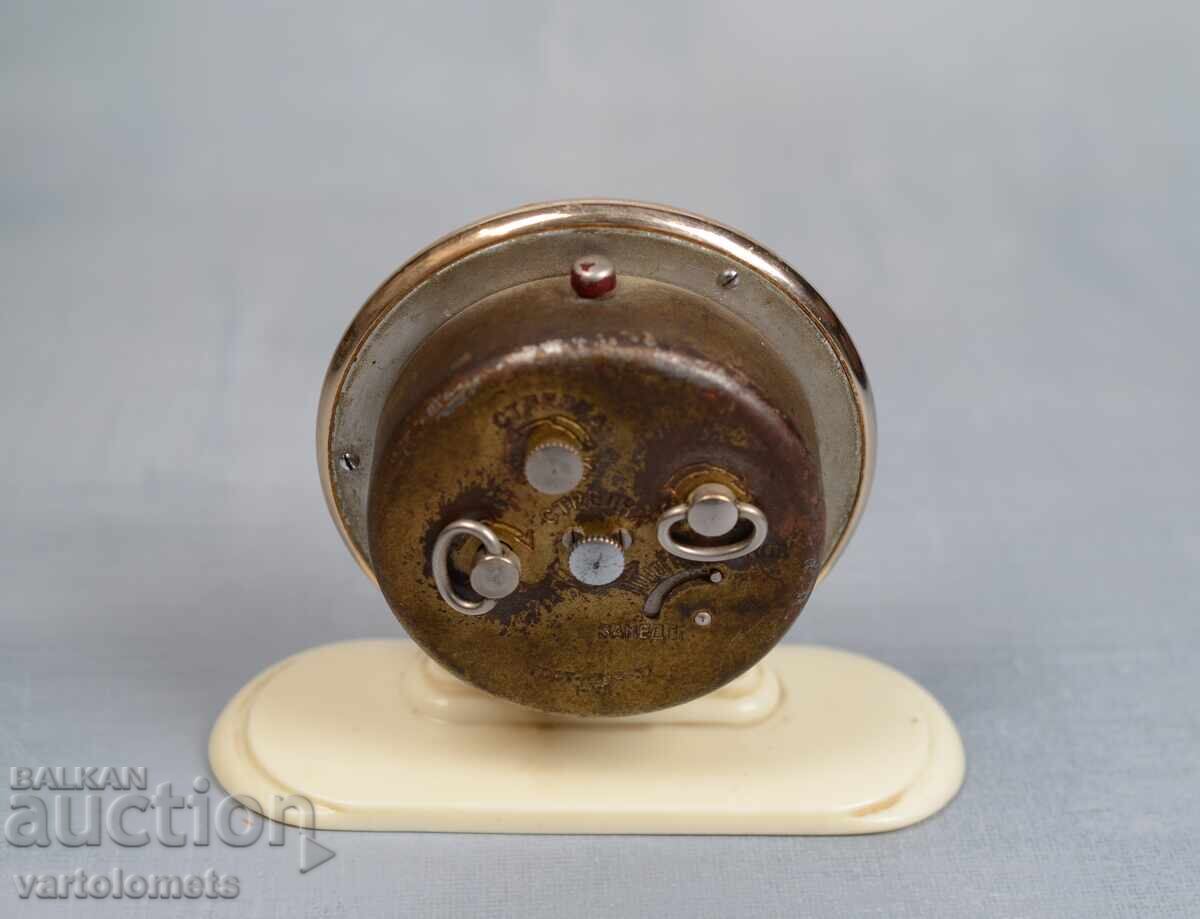 Delivery of Table clock alarm clock DRUZHBA USSR - working