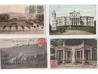Germany - 1900-10, 4 pieces, used