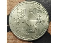 Coin Portugal (Jubilee) 200 Escudos, 1994