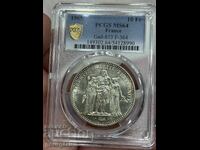 10 φράγκα 1965 PCGS MS 64 Ηρακλής