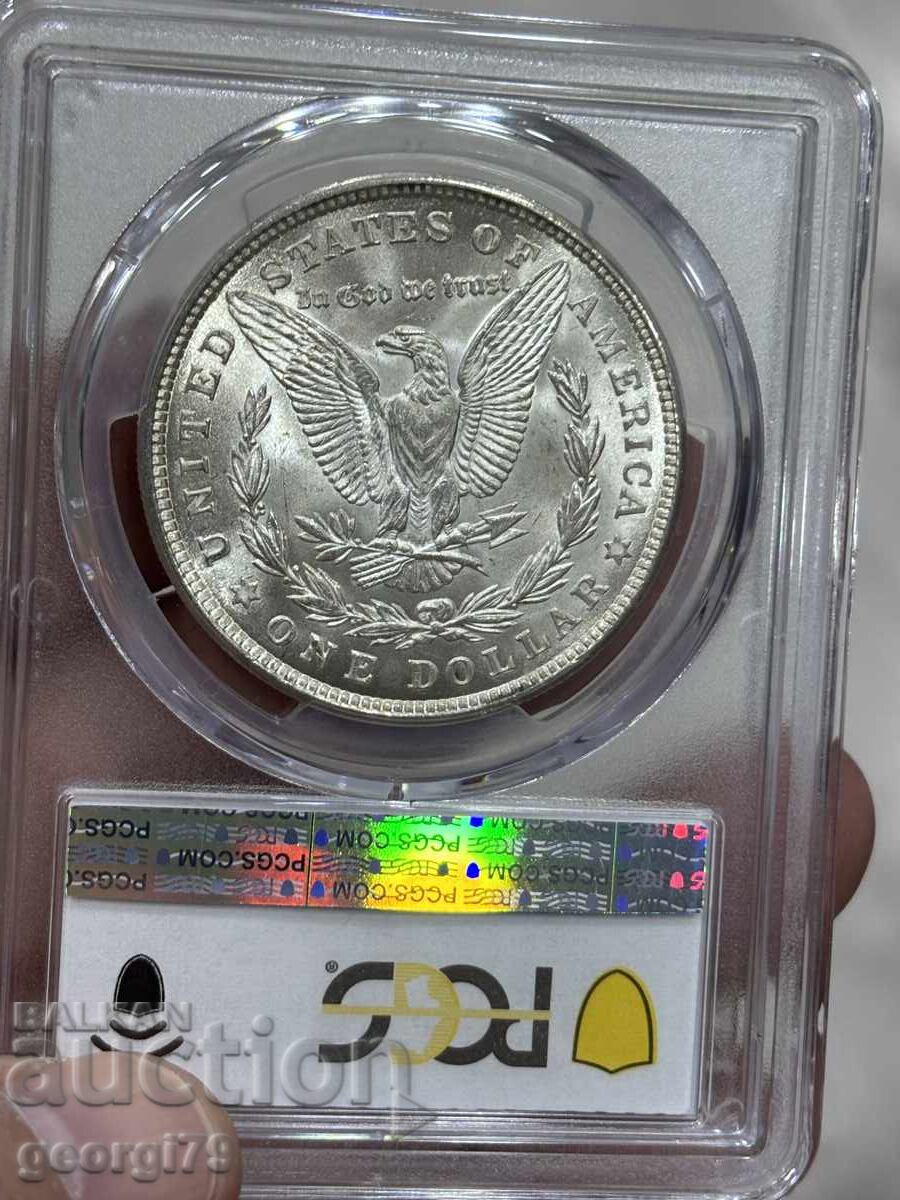 Παράδοση 1 Δολάριο Μόργκαν 1921 PCGS MS 63 Παράδοση 1 Δολάριο Μόργκαν 1921 PCGS MS 63