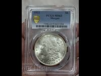 1 Δολάριο Μόργκαν 1921 PCGS MS 63
