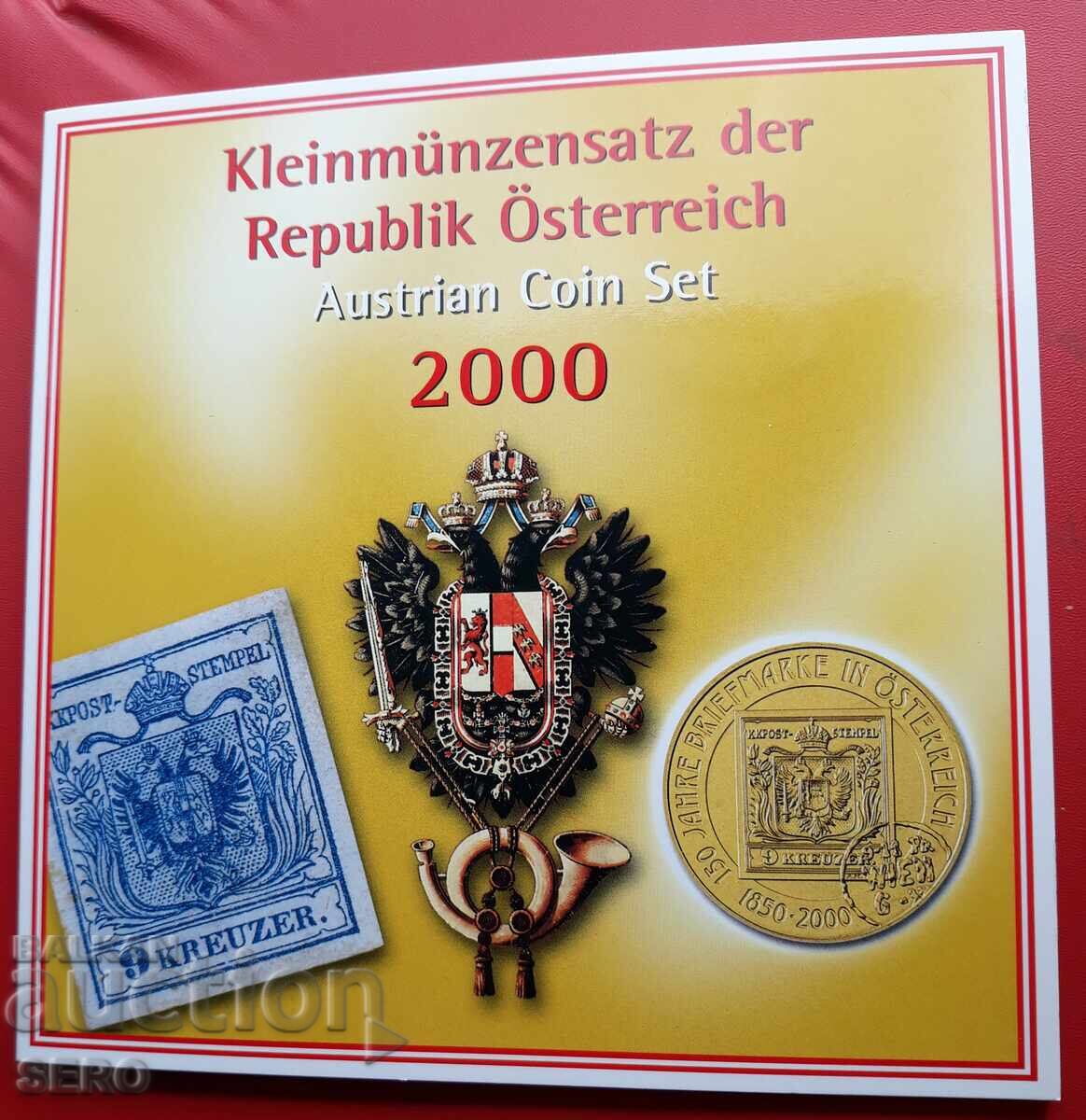 Austria - Set of 6 coins from 2000