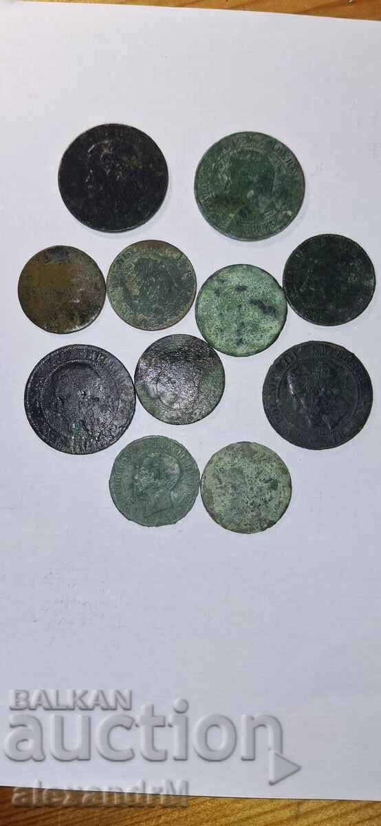 Γαλλία και Ιταλία 19ος αιώνας. Λοτ 2 με τιμή 20.00 BGN | € 10.23