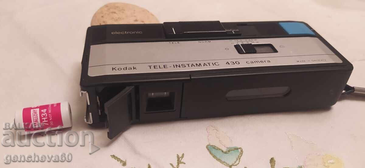 Delivery of Kodak Tele-instamatic 430 camera