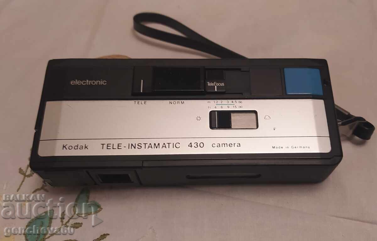 Ηλεκτρονική φωτογραφική μηχανή Kodak Tele-instamatic 430 camera - 6