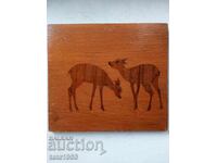 Wooden Inlay Picture 16 cm x 18 cm